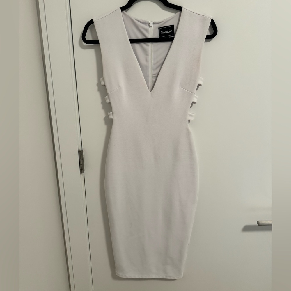 Nookie white cocktail dress